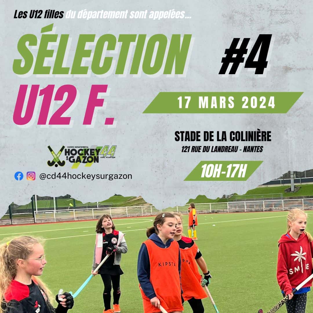 Sélections départementales U12 Filles - Rassemblement N°4