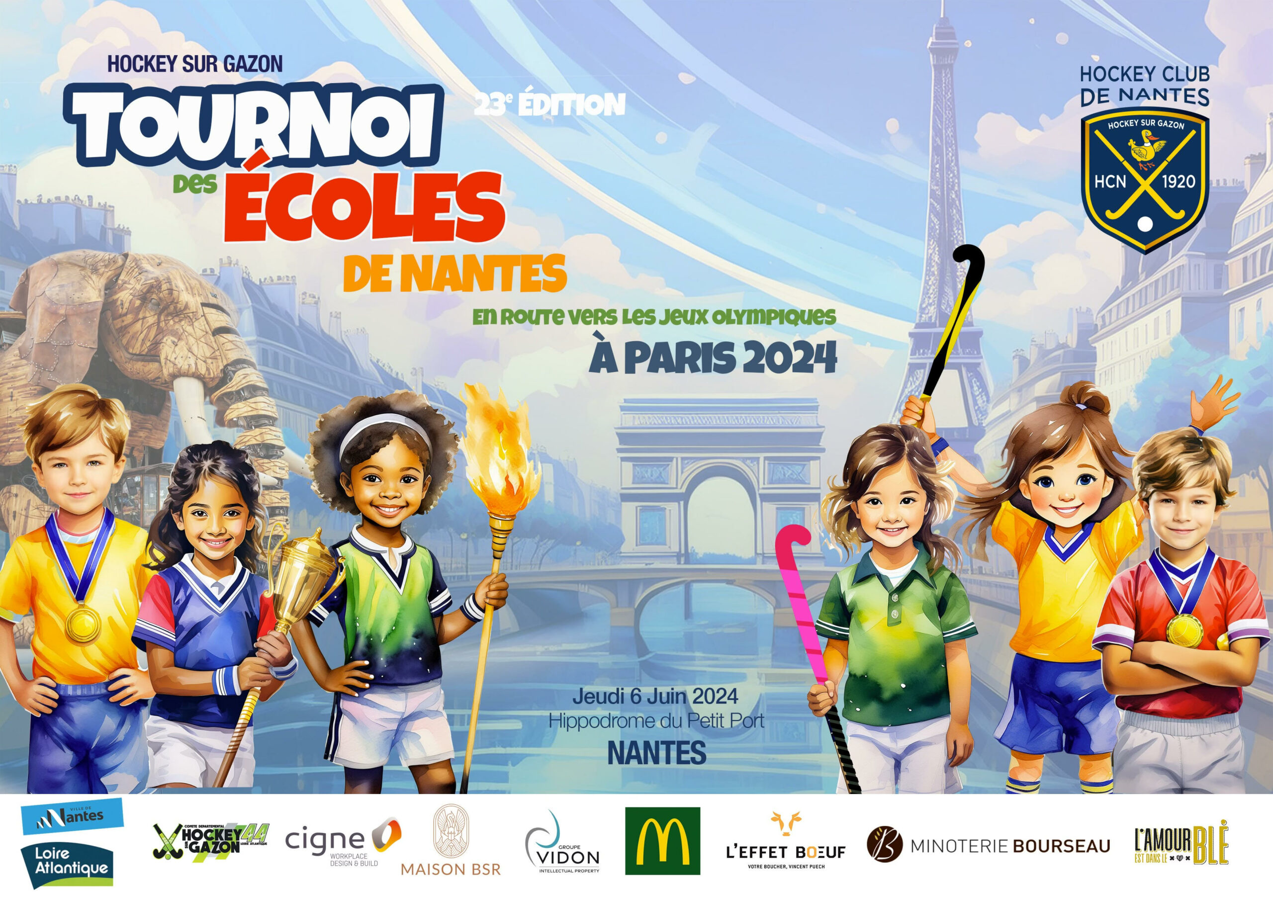 Le Tournoi des Ecoles 2024, c'est dans moins d'1 mois !