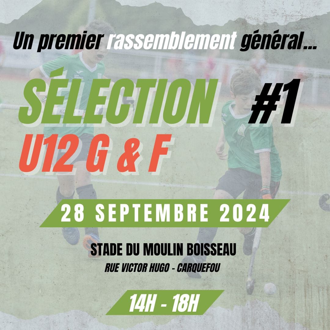 Sélections départementales U12 Filles & Garçons - 1er rassemblement - 2024/2025